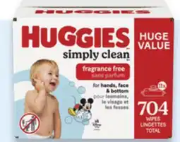 Walmart Huggies 11x wipes offer