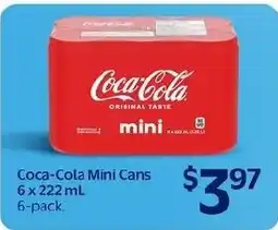Walmart Coca-Cola mini cans offer