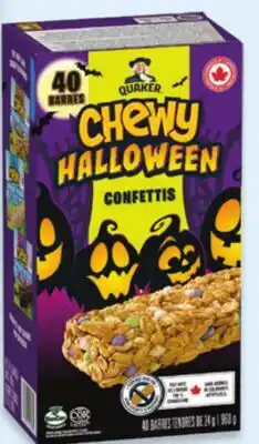 Walmart Quaker Chewy granola bars value pack offer