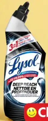 Walmart Lysol toilet bowl cleaner offer