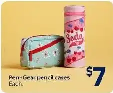 Walmart Pen+Gear pencil cases offer