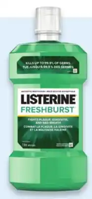 Walmart Listerine Mouthwash offer