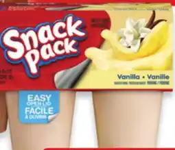 Walmart Snack Pack pudding offer