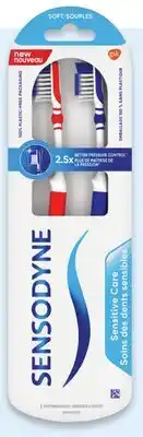 Walmart Sensodyne Toothbrush 2-pack offer