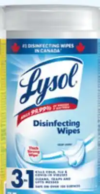 Walmart Lysol all-purpose cleaner offer