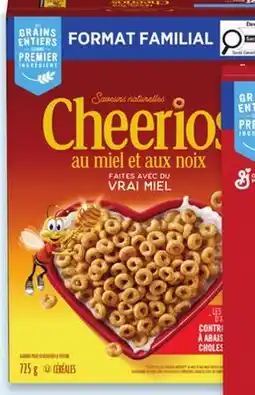 Walmart Honey Nut Cheerios family size cereal offer