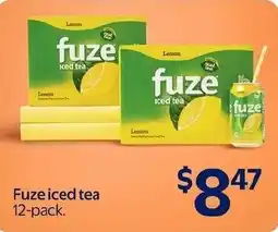 Walmart Fuze iced tea offer