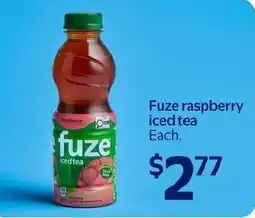 Walmart Fuze raspberry iced tea offer