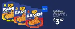 Walmart Kraft dinner cheesy ramen offer