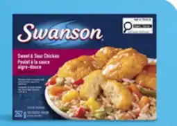 Walmart Swanson lasagna or sweet & sour chicken frozen entrees offer