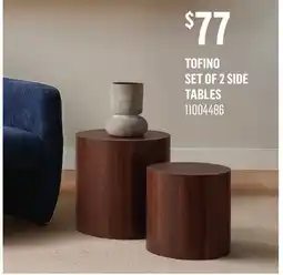 Canac Tofino Set of 2 Side Tables offer