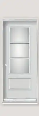Canac Acacia Right Steel Entry Door 34 in offer