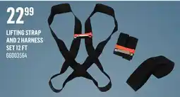 Canac Lifting Strap and 2 Harness Set 12 ft offer
