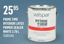 Canac Prime Time Interior Latex Primer Sealer White offer