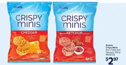 Walmart Quaker crispy minis offer
