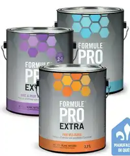 Canac Formule Pro Extra Flat Interior Latex Paint Natural White & Colours offer