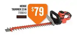 Canac Black & Decker Hedge Trimmer 22 in offer