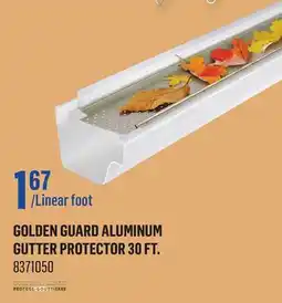 Canac Golden Guard Aluminum Gutter Protector 30 ft offer