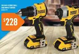 Canac 20V MAX Atomic Drill and Impact Driver offer
