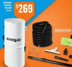 Canac SuperVac Central Vacuum offer
