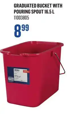 Canac Graduated Bucket with Pouring Spout offer