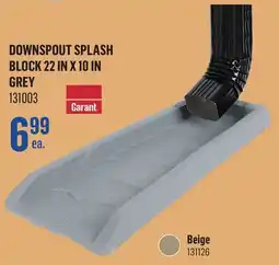 Canac Garant Downspout Splash Block 22 in x 10 in offer