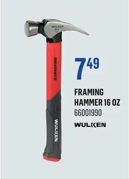 Canac Framing Hammer 16oz offer