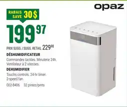 BMR DÉSHUMIDIFICATEUR offer