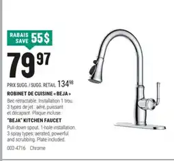 BMR ROBINET DE CUISINE BEJA offer