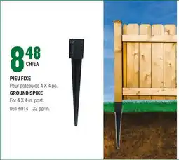BMR PIEU FIXE offer