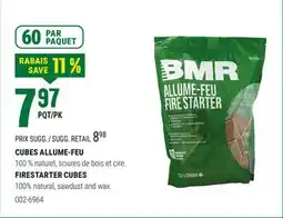 BMR CUBES ALLUME-FEU offer
