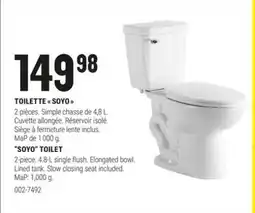 BMR TOILETTE SOYO offer