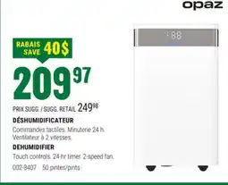 BMR DESHUMIDIFICATEUR offer