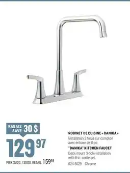 BMR ROBINET DE CUISINE DANIKA offer