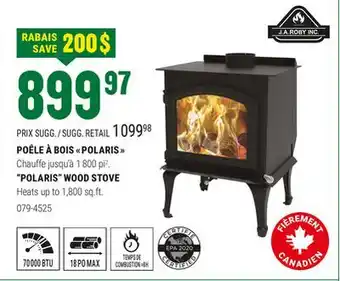 BMR POÊLE À BOIS  POLARIS  offer