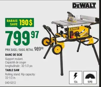 BMR BANC DE SCIE offer