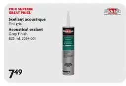 Home Hardware Scellant sealant offer