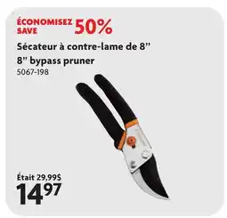 Home Hardware 8 bypass pruner offer