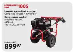 Home Hardware Gas pressure washer offer