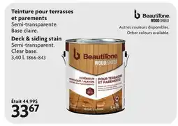 Home Hardware Deck & siding stain offer