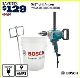 RONA 5/8 drill/mixer offer