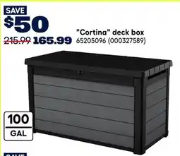 RONA Cortina deck box offer