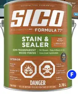 RONA SICO exterior paint and stain offer