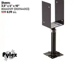 RONA PYLEX supports and screw anchors 3.5 x 4 x 10 offer