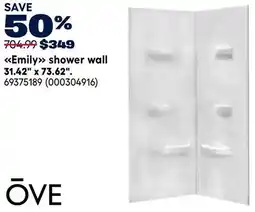 RONA OVE Emily shower wall offer