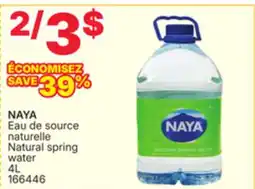 Rossy NAYA naturelle Natural spring offer