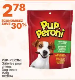 Rossy PUP-PERONI Dog treats offer