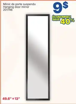 Rossy Hanging door mirror offer