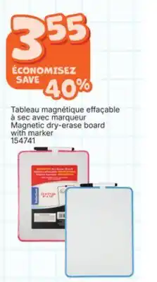 Rossy Magnetic dry-erase board with marker offer