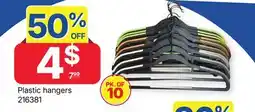 Rossy Plastic hangers offer